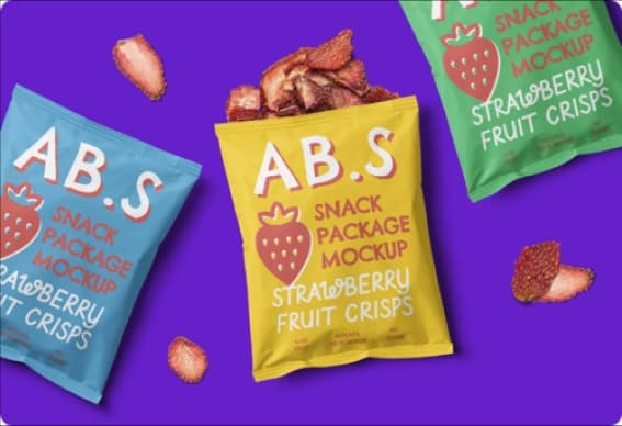 Fruit Crisps Packaging